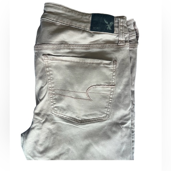 American Eagle pastel pink stretchy pants - Picture 12 of 15